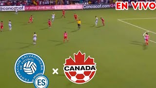 El Salvador vs Canadá en vivo concacaf sub20 2024 [upl. by Leigha66]