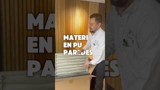 Material en Pu para paredes interiores o exteriores [upl. by Erich602]