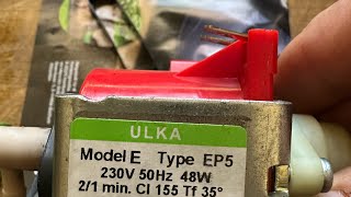 Ulka Pump EP5 fault finding in Quickmill and other Espresso machines [upl. by Romine351]