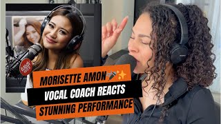 Vocal Coach Reacts to Morissette Amons Stunning Rise Up Performance on Wish 1075 Bus 😍🎤 [upl. by Anirahc]