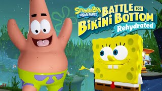 SpongeBob Battle for Bikini Bottom Rehydrated  100 Walkthrough Part 13 Kelp Forest [upl. by Naelopan]