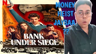 Bank Under Siege Review  Web Series Bank Under Siege Review In Hindi  Netflix  Saheb Review [upl. by Reffinej]