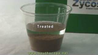 Zycosoil  Water Permeability Illustration  Soil [upl. by Ecnarf]