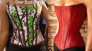 Trendy Overbust Corset Tutorial  Overbust Corset with Waist Snatching [upl. by Adnolohs948]