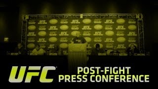 UFC ALVES vs KAMPMANN PostEvent Press Conference [upl. by Frants]