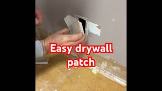 Easy drywall patch HotPatch￼ diy [upl. by Rouvin46]