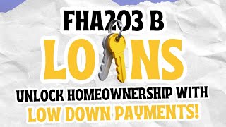 FHA203B Loan Understanding the Difference [upl. by Annaoj]