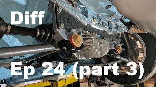 Datsun 240z Build  Episode 24 Part 3  Differential Finally Installed  Panchos Garage [upl. by Adnawahs87]