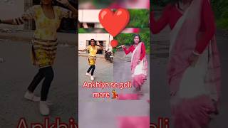 Ankhiyo se goli mare💃❣️ youtubeshort aparajita viral dance rima dance [upl. by Acimat]