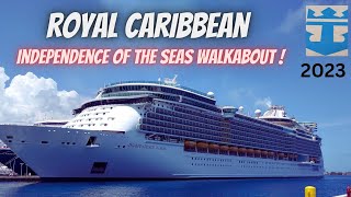 Royal CaribbeanINDEPENDENCE OF THE SEAS Ship tour 2023 cruises [upl. by Ivers345]