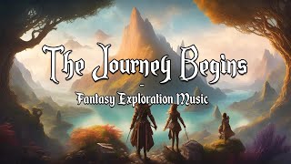 The Journey Begins  DampDTTRPG Adventure Music  1 Hour [upl. by Blackman844]