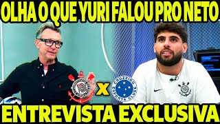 YURI ALBERTO DEU AULA AO VIVO OLHA O QUE ELE FALOU NO APITO FINAL ENTREVISTA EXCLUSIVA [upl. by Decrem]