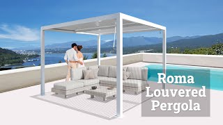 Roma Louvered Pergola [upl. by Mirabella]