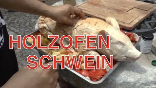 SPANFERKEL GRILLEN im Holzbackofen  Klaus grillt [upl. by Romeyn702]