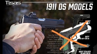 The CZ ts2 killer TISAS DS 1911 b9r duty carry night stalker double stack fr français [upl. by Hawkie]