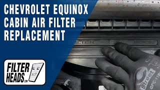 How to Replace Cabin Air Filter 2018 Chevrolet Equinox  AQ1223C [upl. by Yorgerg660]