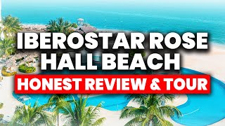 Iberostar Rose Hall Beach Jamaica  HONEST Review amp Full Tour [upl. by Jehiel193]