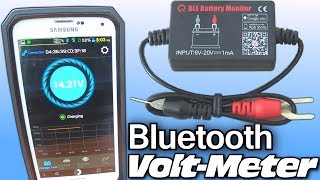 Wireless VOLTMETER Install w 10000 Watt Car Audio System amp Bluetooth Voltage Meter [upl. by Beaudoin]