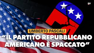 Umberto Pascali quotIl partito repubblicano americano è spaccatoquot [upl. by Jaeger227]