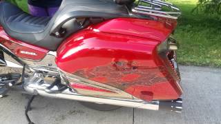 Rush Exhaust GL1800 F6B  ValueAccessories [upl. by Aelhsa236]