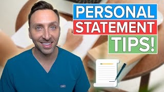 How to Write a Personal Statement  Residency DOs amp DONTs  Tips [upl. by Eelidnarb]