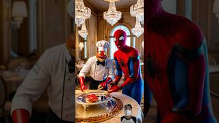 💖Evolution Of Spiderman Crab Makes Sushi In Luxury Restaurant🥰  Avengers  Marvel [upl. by Any]