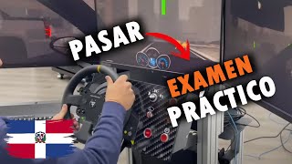 Tips y PROCESO para PASAR examen PRACTICO en el simulador INTRANT Licencia conducir [upl. by Trixy734]