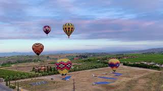 Temecula Hot Air Balloon Ride  Best Sunrise View  June 07 2020 [upl. by Brig359]