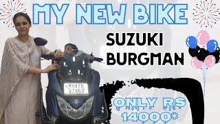 Introducing My Awesome New Bike  Suzuki Burgman  Day 46 [upl. by Yoho]