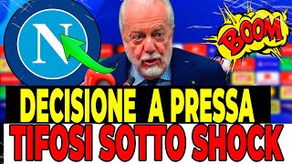 🌀😱🔥 MOSSA SORPRENDENTE IL NAPOLI SI DISTINGUE IN TRATTATIVE SEGRETENAPOLI NEWS [upl. by Hermy]