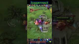 1 Level In 34 Seconds Juggernaut Likes this Very Much dota2 dota2highlights rampage [upl. by Netloc]