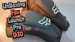 Unboxing The Fox Launch Pro D30 Elbow Pads shorts [upl. by Inaliel]