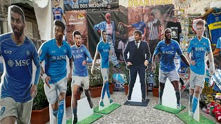 Tifosi già pazzi del NAPOLI di CONTE guardate coshanno fatto 😍 [upl. by Adnolat]