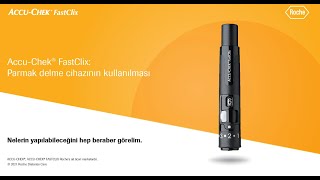 AccuChek FastClix Parmak Delme Cihazının Kullanımı [upl. by Natye]