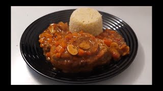 Osso bucco de veau sauce marengo inratable cuisson cookeo ou cocotte [upl. by Aneele]