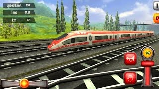 Euro Train Driving Games 3D ep1  Train Games Simulator  BamBi Tv  Android Gameplay [upl. by Rosalia]