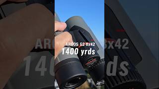 Athlon Argos G2 binoculars at1400 yrds [upl. by Etteluap]