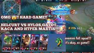 hard game HELCURT vs Gatot kacahylos and hyper martis its okay ez gamehelcurt helcurtgameplay [upl. by Oilegor]