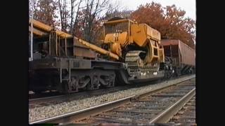 GuilfordST Wreck trainDHPO at Plaistow NH 10311992 [upl. by Leffert305]