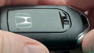 How to change the battery in a key fob for a Honda Odyssey Van [upl. by Lierbag872]