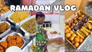 RAMADAN VLOG  HOSTED MY FRIENDS FOR IFTAR [upl. by Amo532]