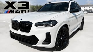 2024 BMW X3 M40i Walkaround Review Interior Exterior  Exhaust Sound Revs amp Launch [upl. by Germaine]