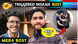 Triggered Insaan Roast 🤣 My GF Roast  Carryminati New Video FaisalPathan6060 [upl. by Abbott]