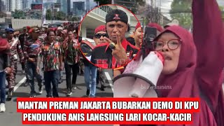 VIRAL PASUKAN HERKULES BUBARKAN PENDUKUNG ANIS SAAT DEMO DI KPU [upl. by Kano]