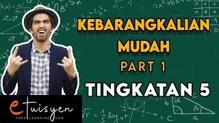 eTuisyen TINGKATAN 5 MATEMATIK TAMBAHAN Bab 7  Kebarangkalian Mudah PART 1 [upl. by Aira]