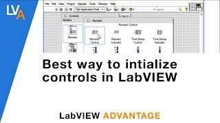 Best way to initialize controls in LabVIEW [upl. by Catriona793]