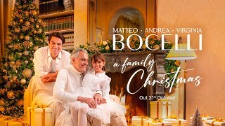 Andrea Matteo amp Virginia Bocelli  A Family Christmas Album Trailer [upl. by Nylanaj]