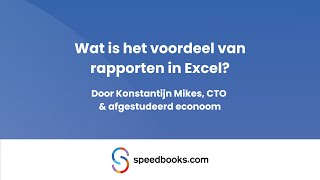 Voordelen van jaarrekeningen in Excel  Automatiseren en personaliseer je rapporten [upl. by Alexine]