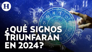 Piscis Leo Géminis y Virgo algunos de los signos del zodiaco que tendrán fortuna y éxito en 2024 [upl. by Oicnecserc50]