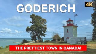 4K This is the PRETTIEST Town in CANADA According to Queen Elizabeth II  GODERICH in Ontario [upl. by Haras107]